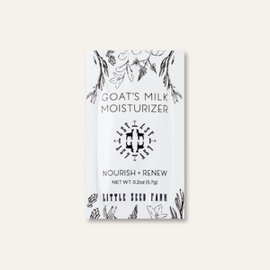 Goat's Milk Moisturizer SAMPLES