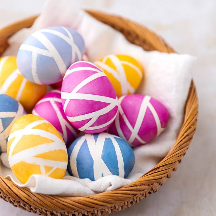 Natural Easter Egg Coloring Kit-Orange, Purple, Blue - Plant Based Colors