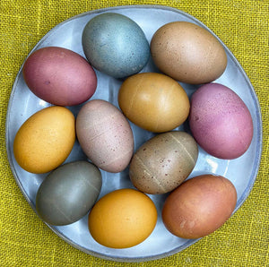 Natural Easter Egg Coloring Kit-Orange, Purple, Blue - Plant Based Colors