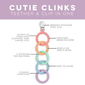 Cutie Clinks (Teething Accessory)