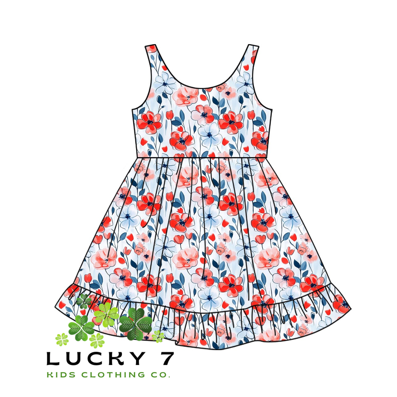 **PREORDER** American Beauty Dress