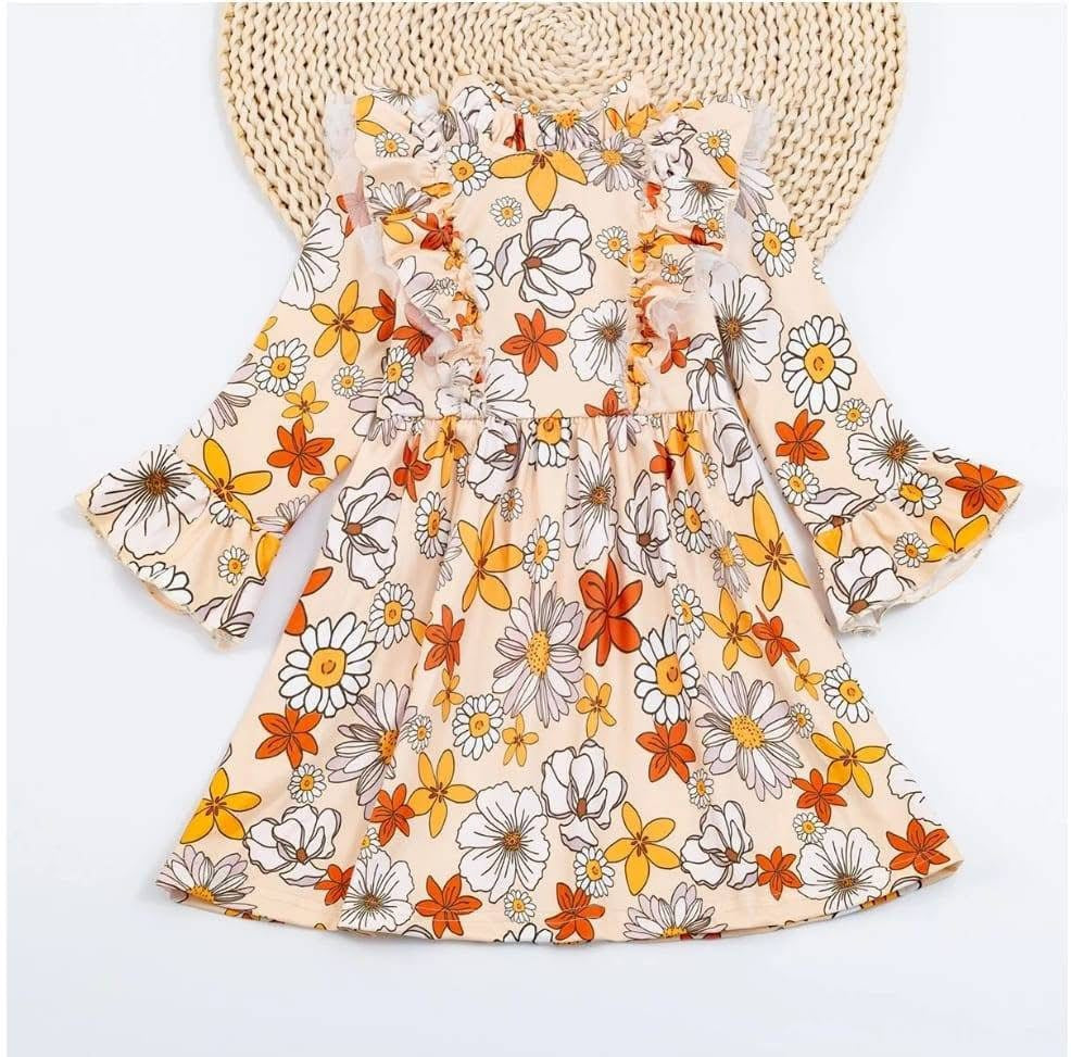 Fall Flowers Dress