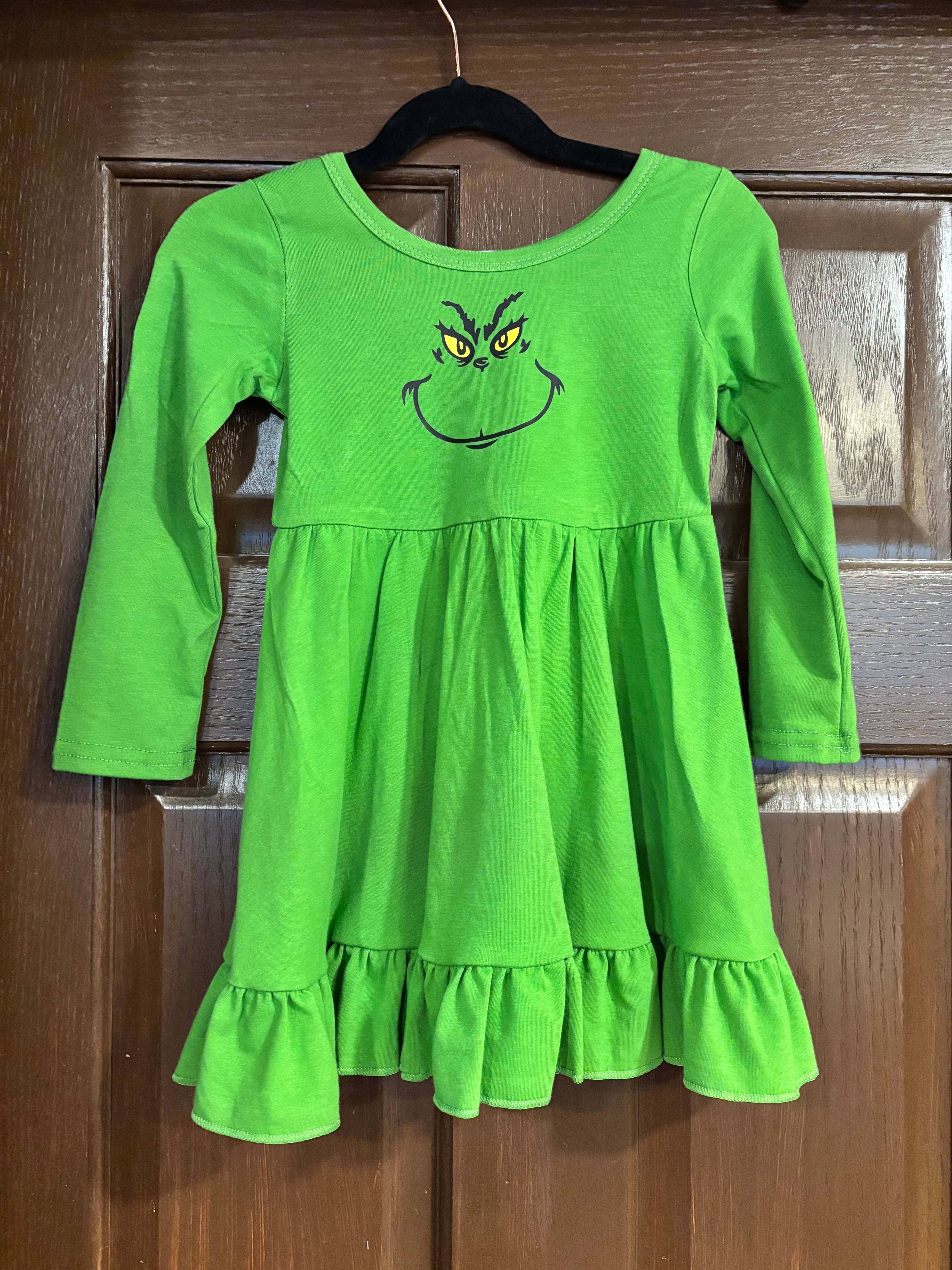Green Guy Cotton Dress