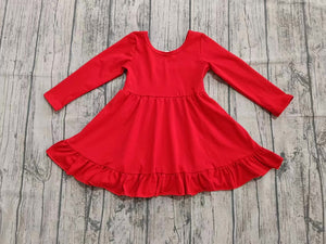 Red Cotton Dress