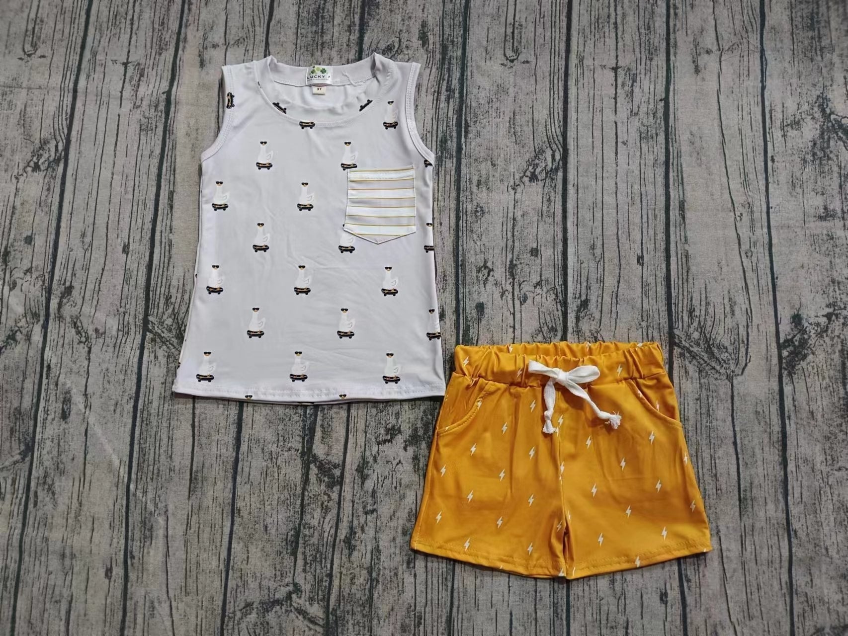 Little Dude Short Set