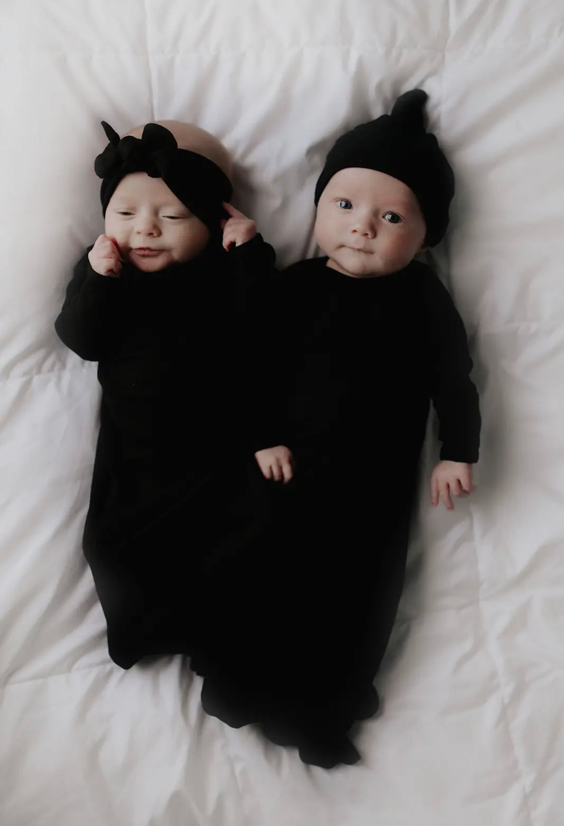 Solid Color - Infant Knotted Gowns