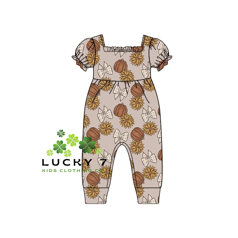 **PREORDER** Pumpkin Patch Romper