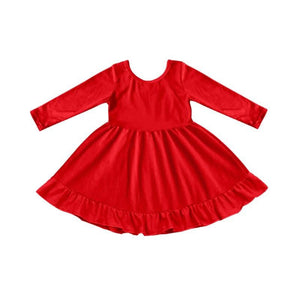 Red Cotton Dress