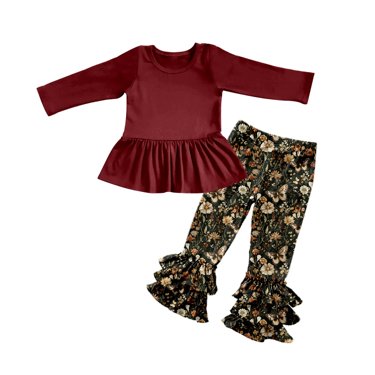 **PREORDER** Earth & Ember Ruffle Set