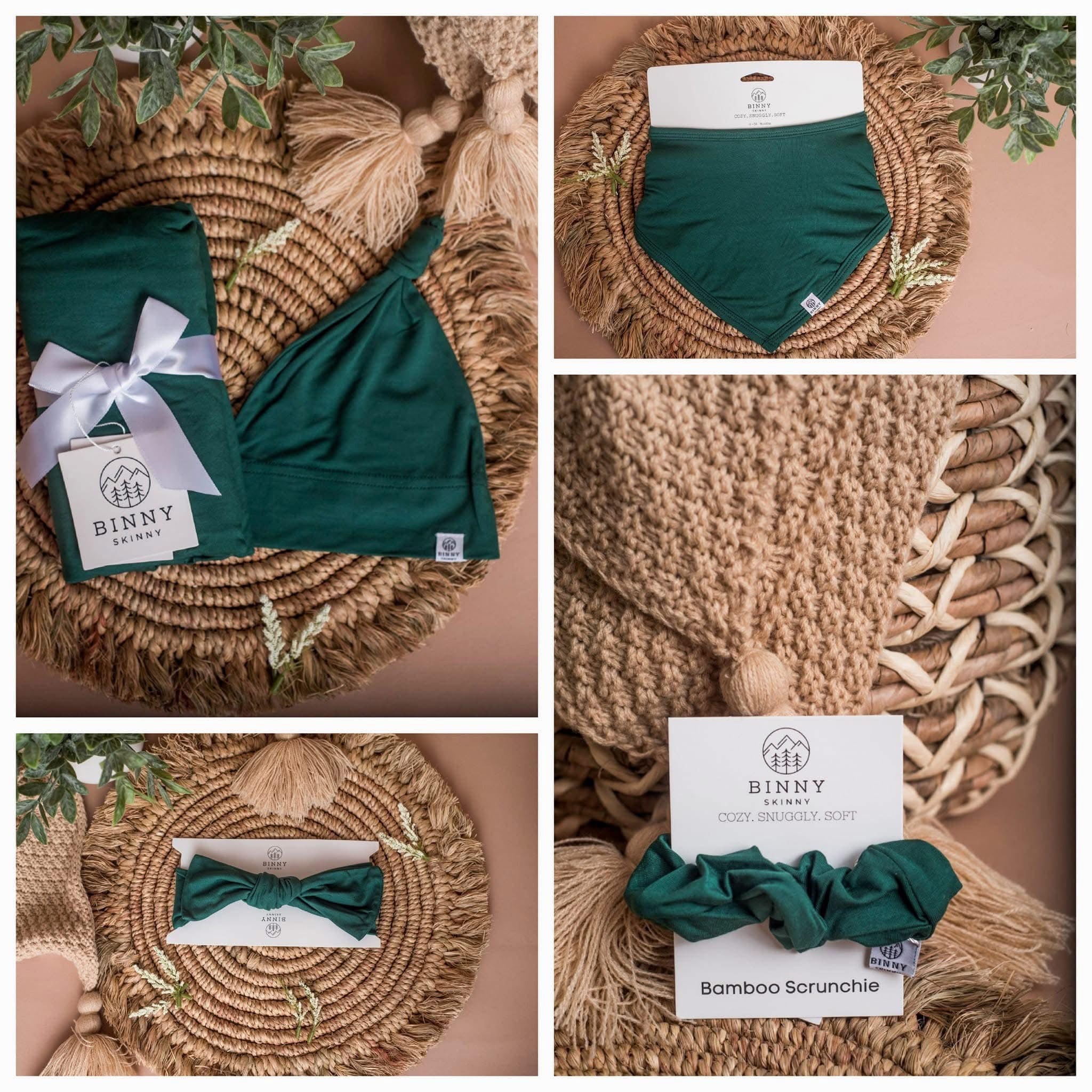 Green Bamboo Baby Items