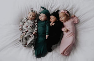 Solid Color - Infant Knotted Gowns