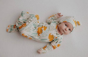 Infant Knotted Gowns - Prints