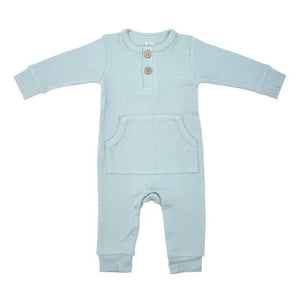 Baby Ribbed Playsuit with Pocket