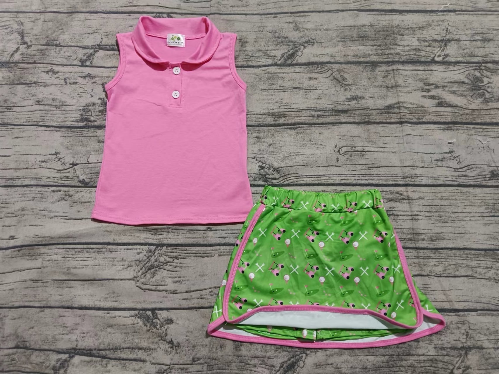 Little Golfer Skort Set