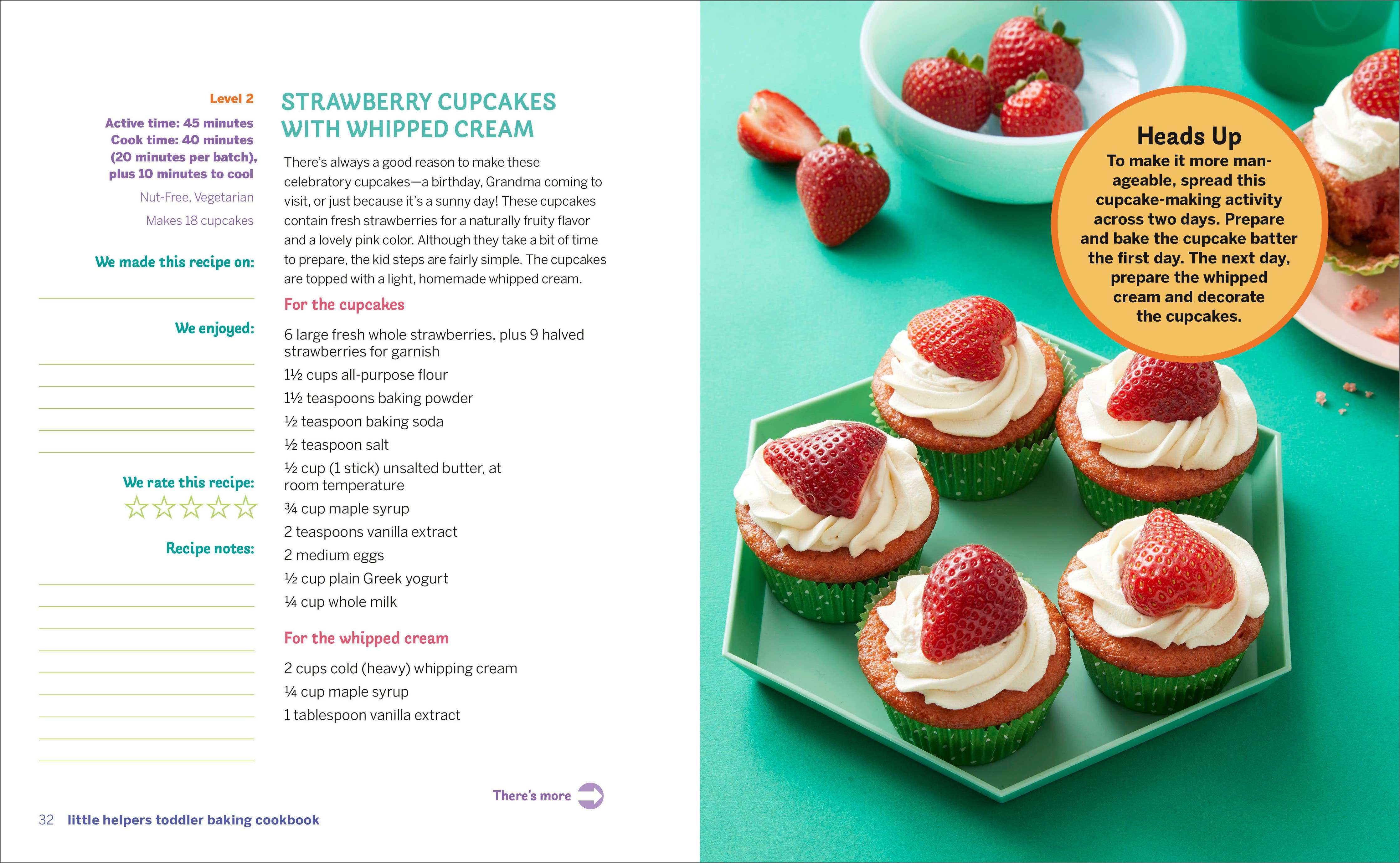Little Helpers Toddler Baking Cookbook