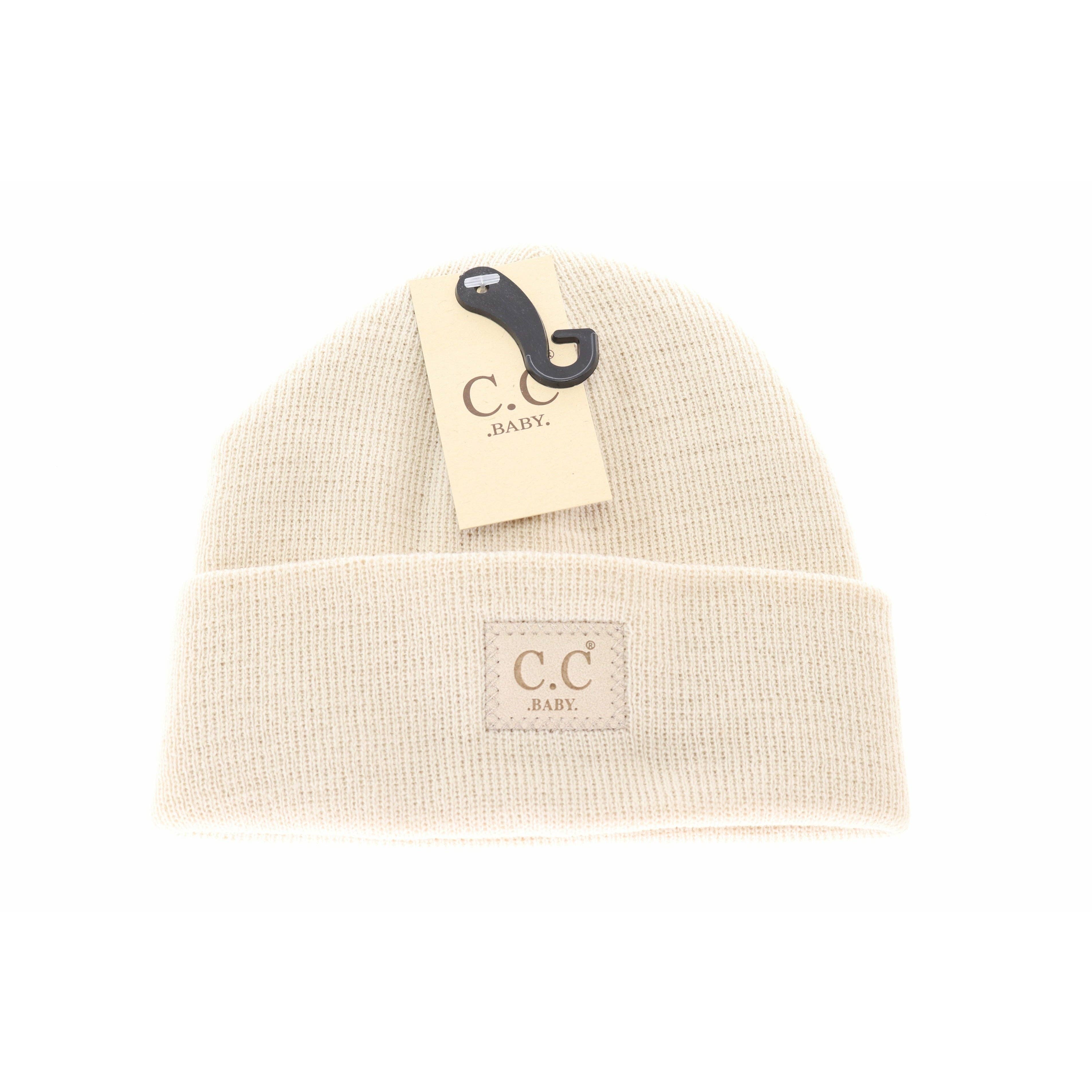 Classic Oversized Logo CC Baby Beanie
