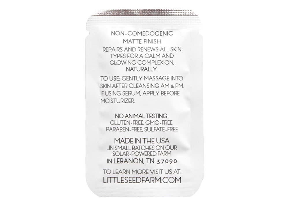 Goat's Milk Moisturizer SAMPLES